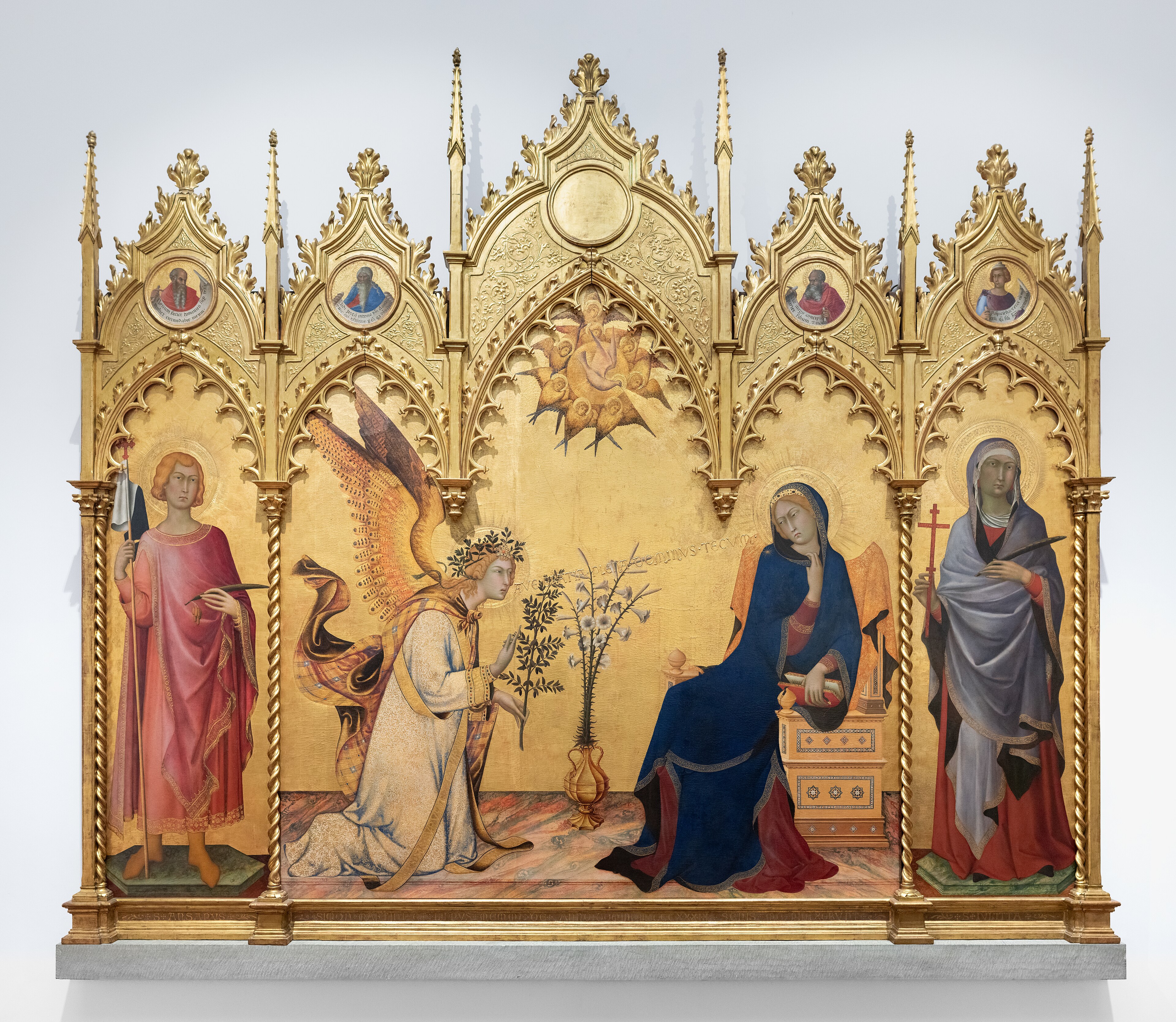 Annunciation with St. Margaret and St. Ansanus