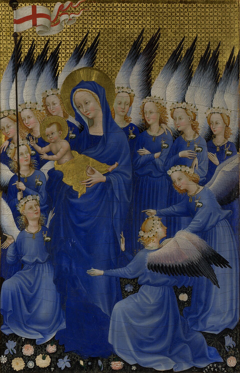 The Wilton Diptych (Right Panel)
