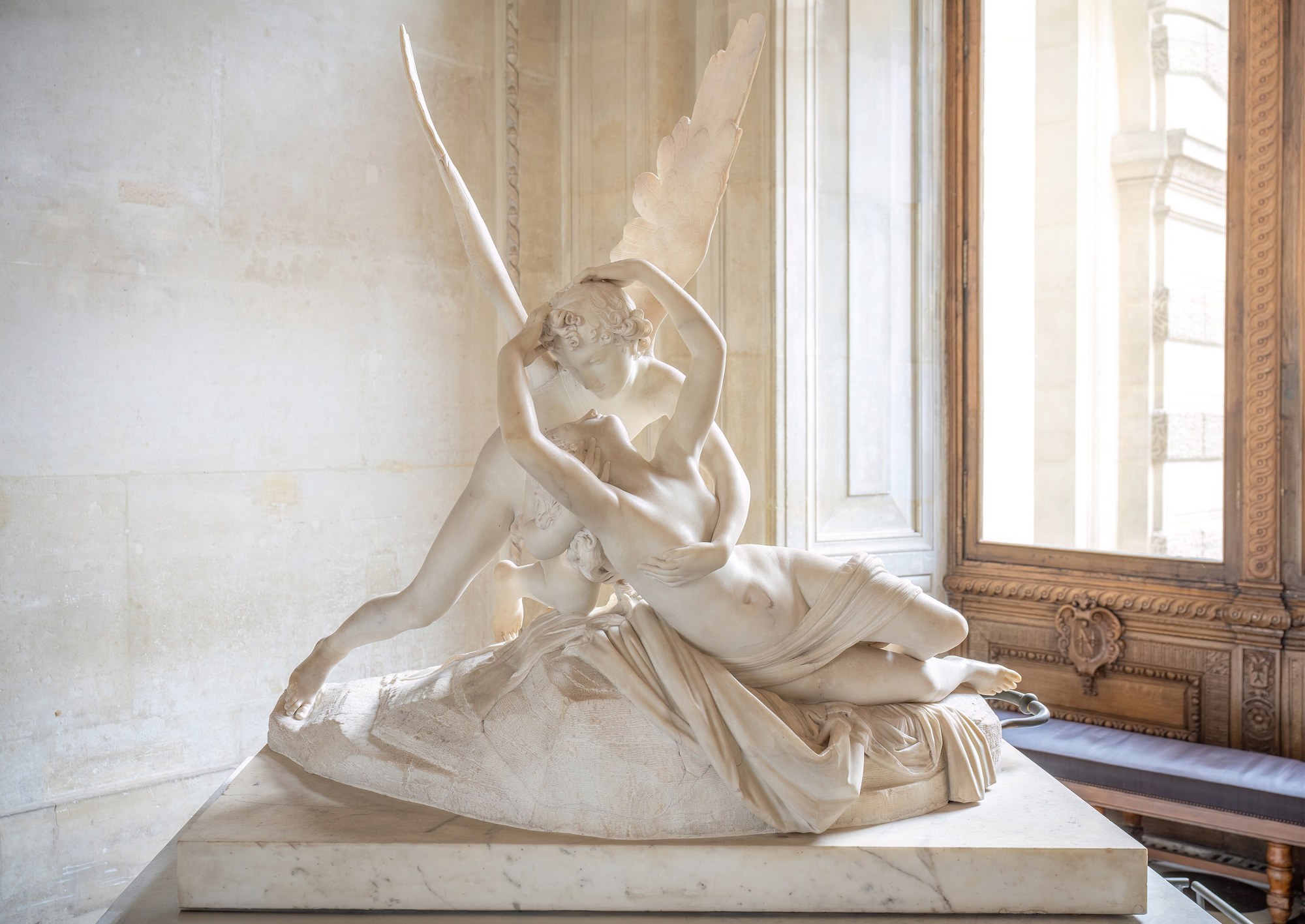 Psyche Revived by Cupid's Kiss