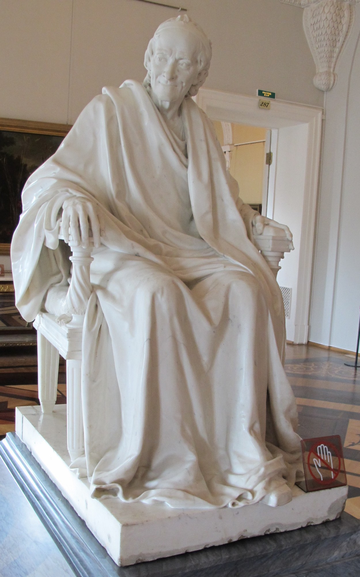 Voltaire Seated